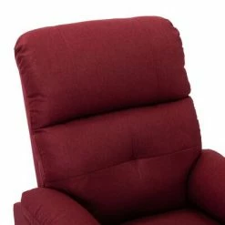 VidaXL Fauteuil de massage Rouge bordeaux Tissu -Fauteuils électriques Soldes image 5 289675