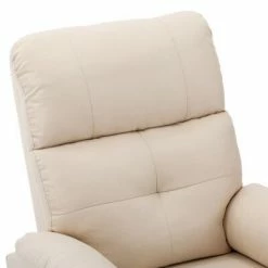 VidaXL Fauteuil de massage Crème Tissu -Fauteuils électriques Soldes image 5 289681
