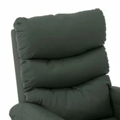 VidaXL Fauteuil de massage inclinable Gris Similicuir -Fauteuils électriques Soldes image 5 289692