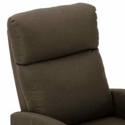 VidaXL Fauteuil de massage inclinable Marron Tissu -Fauteuils électriques Soldes image 5 289710