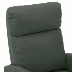 VidaXL Fauteuil de massage inclinable Gris Similicuir -Fauteuils électriques Soldes image 5 289726