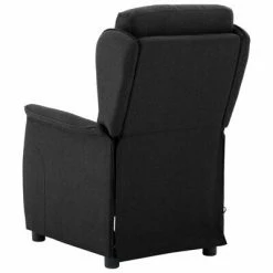 VidaXL Fauteuil inclinable de massage Noir Tissu -Fauteuils électriques Soldes image 5 289788