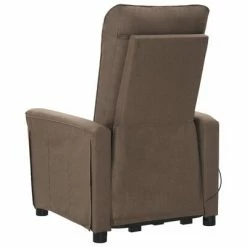VidaXL Fauteuil inclinable de massage Taupe Tissu -Fauteuils électriques Soldes image 5 3098191