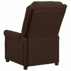 VidaXL Fauteuil inclinable électrique de massage Marron Similicuir -Fauteuils électriques Soldes image 5 3098472