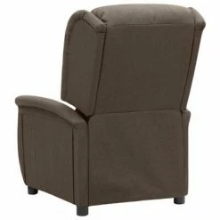 VidaXL Fauteuil de massage inclinable électrique Taupe Tissu -Fauteuils électriques Soldes image 5 3098526