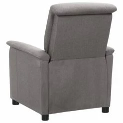 VidaXL Fauteuil de massage inclinable électrique Gris clair Tissu 10 VidaXL Fauteuil de massage inclinable électrique Gris clair Tissu -Fauteuils électriques Soldes image 5 3098556
