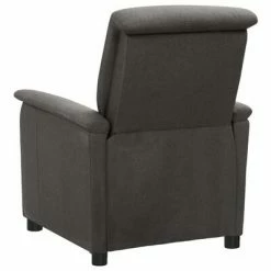 VidaXL Fauteuil de massage inclinable électrique Gris foncé Tissu -Fauteuils électriques Soldes image 5 3098557