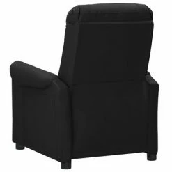 VidaXL Fauteuil inclinable électrique de massage Noir Similicuir -Fauteuils électriques Soldes image 5 3098575