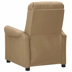 VidaXL Fauteuil inclinable électrique de massage Cappuccino Similicuir 10 VidaXL Fauteuil inclinable électrique de massage Cappuccino Similicuir -Fauteuils électriques Soldes image 5 3098577