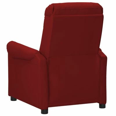 VidaXL Fauteuil inclinable électrique de massage Bordeaux Similicuir 5 VidaXL Fauteuil inclinable électrique de massage Bordeaux Similicuir – Image 5