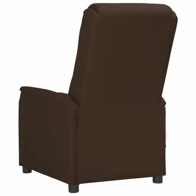 VidaXL Fauteuil inclinable électrique de massage Marron Similicuir 5 VidaXL Fauteuil inclinable électrique de massage Marron Similicuir – Image 5