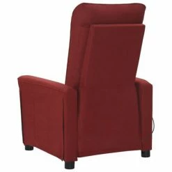 VidaXL Fauteuil électrique de massage Rouge bordeaux Tissu 10 VidaXL Fauteuil électrique de massage Rouge bordeaux Tissu -Fauteuils électriques Soldes image 5 3098892
