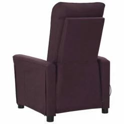 VidaXL Fauteuil électrique de massage Violet Tissu 10 VidaXL Fauteuil électrique de massage Violet Tissu -Fauteuils électriques Soldes image 5 3098896