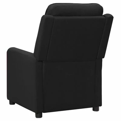 VidaXL Fauteuil électrique de massage Noir Tissu 5 VidaXL Fauteuil électrique de massage Noir Tissu – Image 5