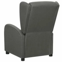 VidaXL Fauteuil électrique de massage Gris foncé Tissu -Fauteuils électriques Soldes image 5 3098938