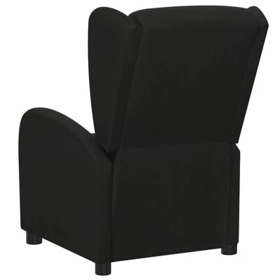 VidaXL Fauteuil électrique de massage Noir Tissu 5 VidaXL Fauteuil électrique de massage Noir Tissu – Image 5