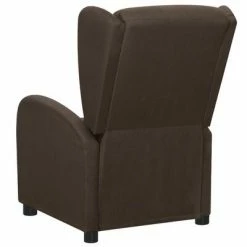 VidaXL Fauteuil électrique de massage Marron foncé Tissu 10 VidaXL Fauteuil électrique de massage Marron foncé Tissu -Fauteuils électriques Soldes image 5 3098942