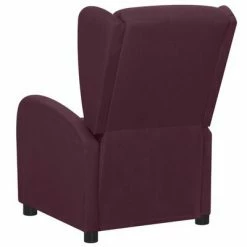VidaXL Fauteuil électrique de massage Violet Tissu -Fauteuils électriques Soldes image 5 3098944