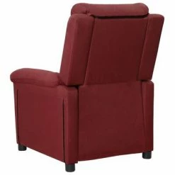 VidaXL Fauteuil électrique de massage Rouge bordeaux Tissu 10 VidaXL Fauteuil électrique de massage Rouge bordeaux Tissu -Fauteuils électriques Soldes image 5 3098978