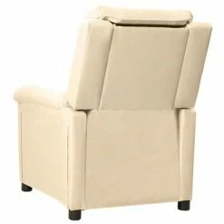 VidaXL Fauteuil électrique de massage Crème Tissu 10 VidaXL Fauteuil électrique de massage Crème Tissu -Fauteuils électriques Soldes image 5 3098984
