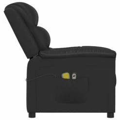 VidaXL Fauteuil électrique de massage Noir Similicuir -Fauteuils électriques Soldes image 5 3098994