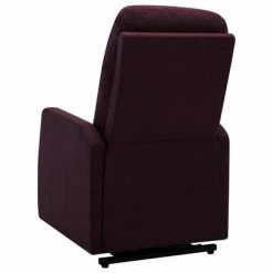 VidaXL Fauteuil inclinable de massage Violet Tissu -Fauteuils électriques Soldes image 5 321349