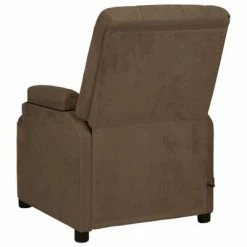 VidaXL Fauteuil de massage inclinable Marron Similicuir daim 10 VidaXL Fauteuil de massage inclinable Marron Similicuir daim -Fauteuils électriques Soldes image 5 324052