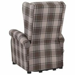 VidaXL Fauteuil de massage inclinable Beige Tissu -Fauteuils électriques Soldes image 5 329470