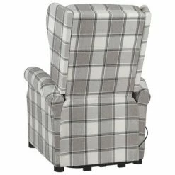 VidaXL Fauteuil de massage inclinable Gris Tissu 10 VidaXL Fauteuil de massage inclinable Gris Tissu -Fauteuils électriques Soldes image 5 329481