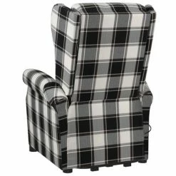 VidaXL Fauteuil de massage inclinable Marron et blanc Tissu -Fauteuils électriques Soldes image 5 329486