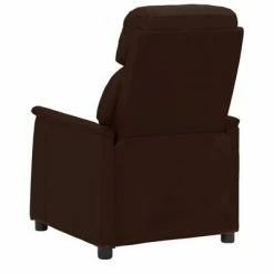 VidaXL Fauteuil de massage inclinable Marron Similicuir -Fauteuils électriques Soldes image 5 338858