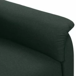 VidaXL Fauteuil de massage inclinable Vert foncé Tissu -Fauteuils électriques Soldes image 5 338912