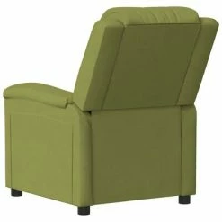 VidaXL Fauteuil de massage inclinable Vert clair Velours -Fauteuils électriques Soldes image 5 342391