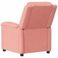 VidaXL Fauteuil de massage inclinable Rose Velours -Fauteuils électriques Soldes image 5 342392