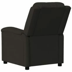 VidaXL Fauteuil de massage inclinable Noir Velours 10 VidaXL Fauteuil de massage inclinable Noir Velours -Fauteuils électriques Soldes image 5 342394