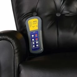 VidaXL Fauteuil de massage Noir Similicuir 11 VidaXL Fauteuil de massage Noir Similicuir -Fauteuils électriques Soldes image 6 241672