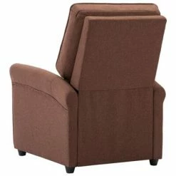 VidaXL Fauteuil de massage Marron Tissu -Fauteuils électriques Soldes image 6 248672
