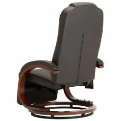 VidaXL Fauteuil de massage TV Marron Similicuir -Fauteuils électriques Soldes image 6 248721