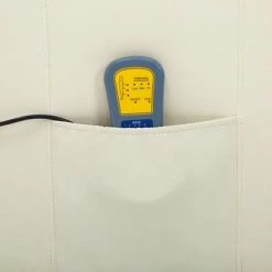 VidaXL Fauteuil de massage inclinable Crème Similicuir 11 VidaXL Fauteuil de massage inclinable Crème Similicuir -Fauteuils électriques Soldes image 6 289690