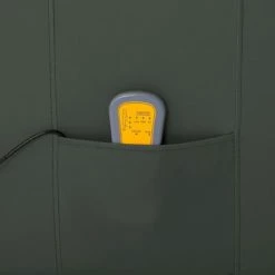 VidaXL Fauteuil de massage inclinable Gris Similicuir -Fauteuils électriques Soldes image 6 289692