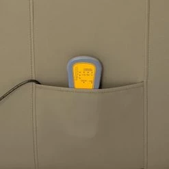 VidaXL Fauteuil de massage inclinable Cappuccino Similicuir -Fauteuils électriques Soldes image 6 289695