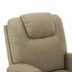 VidaXL Fauteuil inclinable de massage Cappuccino Similicuir -Fauteuils électriques Soldes image 6 289763