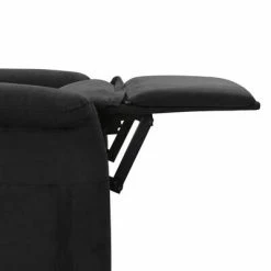 VidaXL Fauteuil inclinable de massage Noir Similicuir daim 11 VidaXL Fauteuil inclinable de massage Noir Similicuir daim -Fauteuils électriques Soldes image 6 289774