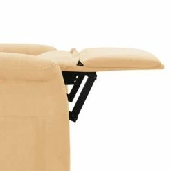 VidaXL Fauteuil inclinable de massage Crème Similicuir daim 11 VidaXL Fauteuil inclinable de massage Crème Similicuir daim -Fauteuils électriques Soldes image 6 289775