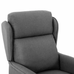 VidaXL Fauteuil inclinable de massage Gris clair Tissu -Fauteuils électriques Soldes image 6 289786