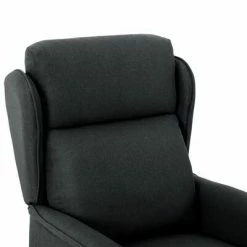 VidaXL Fauteuil inclinable de massage Gris foncé Tissu -Fauteuils électriques Soldes image 6 289787