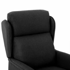 VidaXL Fauteuil inclinable de massage Noir Tissu -Fauteuils électriques Soldes image 6 289788