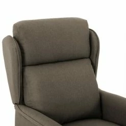 VidaXL Fauteuil inclinable de massage Taupe Tissu -Fauteuils électriques Soldes image 6 289794