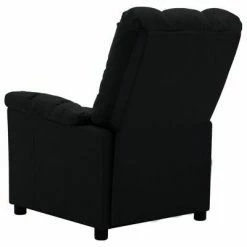 VidaXL Fauteuil inclinable de massage Noir Tissu -Fauteuils électriques Soldes image 6 289808