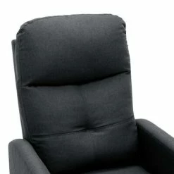 VidaXL Fauteuil inclinable de massage Gris foncé Tissu 11 VidaXL Fauteuil inclinable de massage Gris foncé Tissu -Fauteuils électriques Soldes image 6 289827